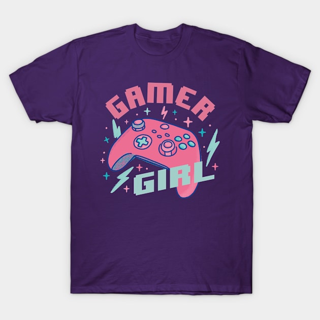 Gamer Girl T-Shirt by krimons